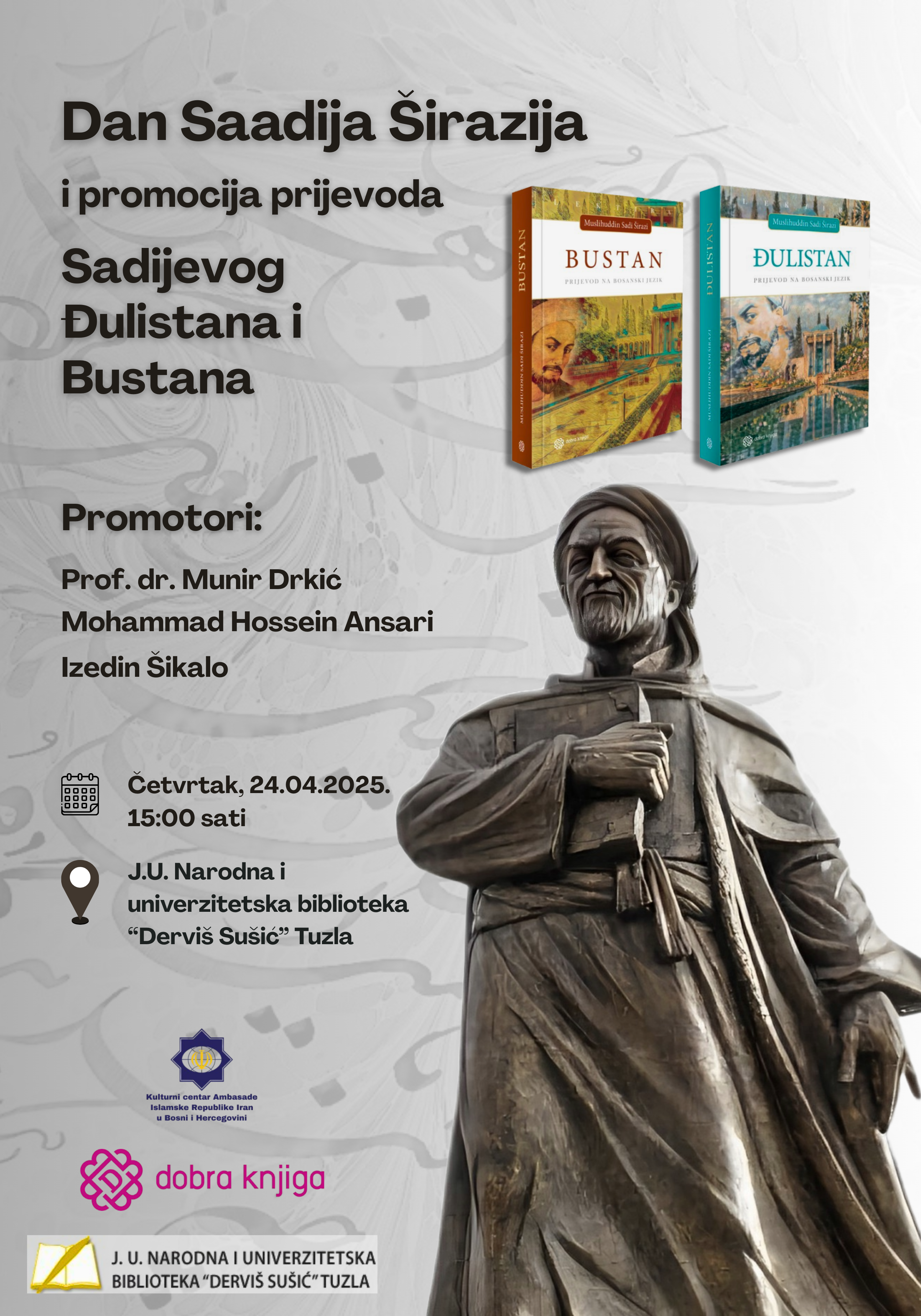 Promocija  prevoda Sadijevog Đulistana i Bustana