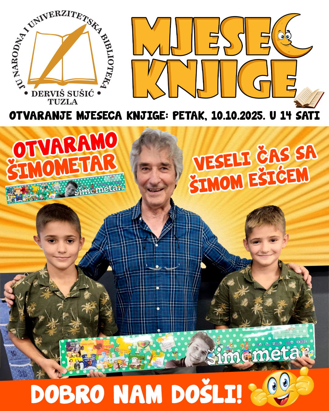 Poziv na otvaranje “Mjeseca knjige”