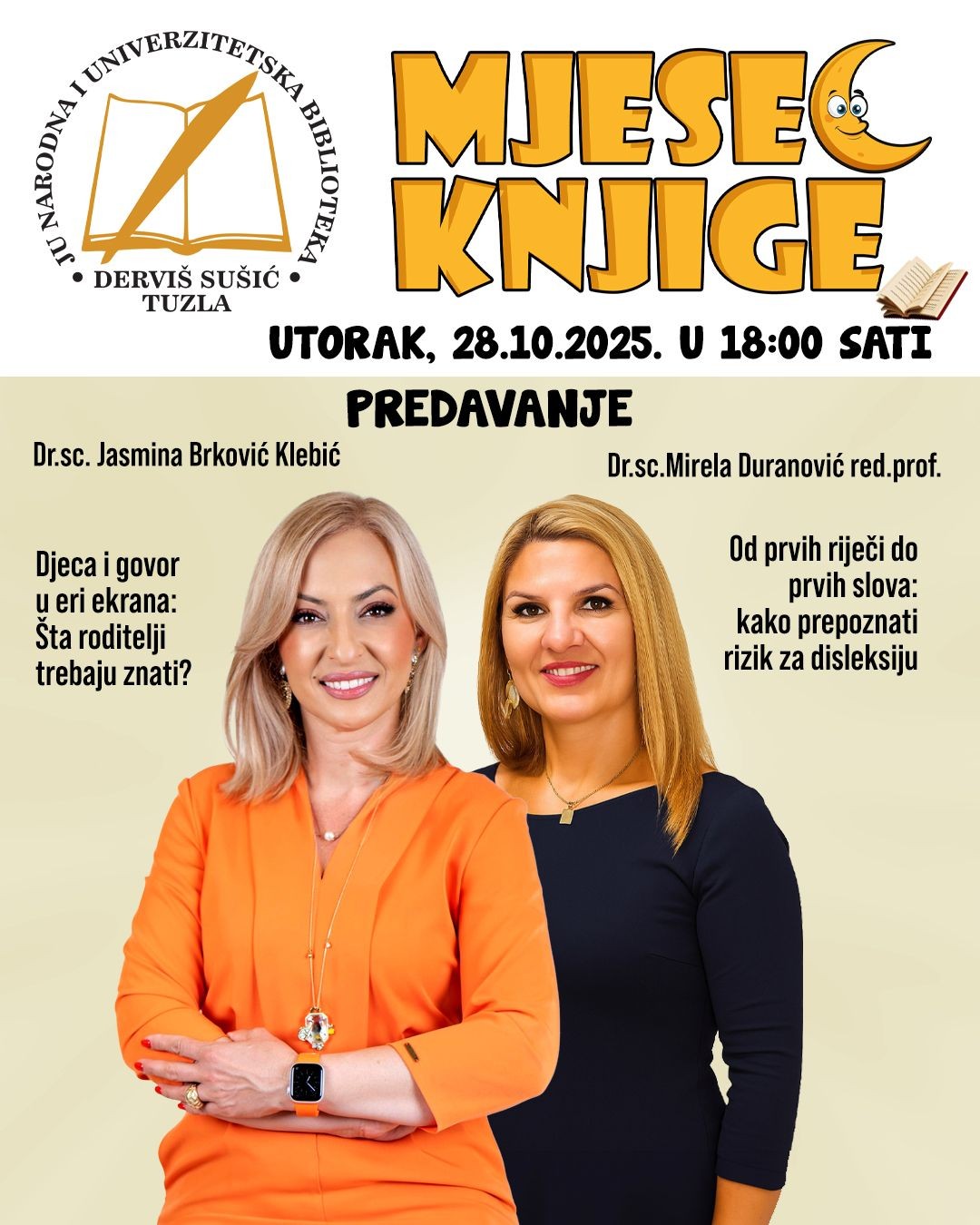 Najava stručnog i inspirativnog predavanja o razvoju dječijeg govora i jezika u savremenom dobu